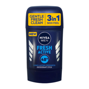 احصل على انتعاش دائم مع مزيل العرق ستيك فريش اكتيف من نيفيا - 50 مل