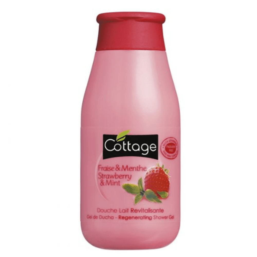 جل الاستحمام المنعش بخلاصة الفراولة والنعناع من كوتاج - سعة 250 مل جل الاستحمام المنعش بخلاصة الفراولة والنعناع من كوتاج - سعة 250 مل
