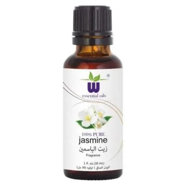 زيت الياسمين العطري المثالي لتحسين جمال شعرك وبشرتك - حجم 30 مل من دابليو