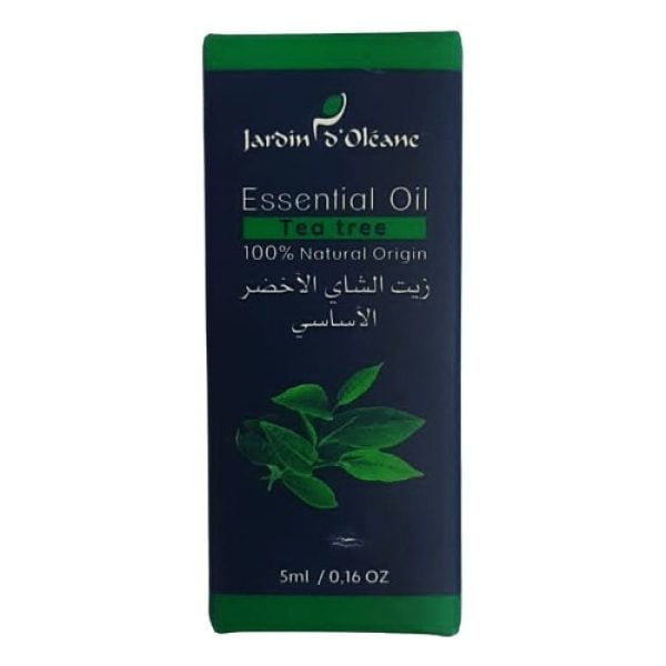 زيت عطري فاخر بزيت الشاي الأخضر الأساسي من جاردن اوليان - حجم 5 مل