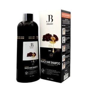 شامبو صبغة شعر بزيت الأرجان الأسود من جي بي 3 في 1 بحجم 400 مل - تجربة فريدة لتلوين وتغذية شعرك