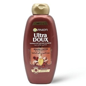 شامبو غارنييه الترا دو المقوي بزيوت الخروع واللوز - 600 مل: احصل على شعر قوي وجذاب!
