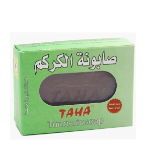 صابونة الكركم الطبيعية من طه - لبشرة نضرة وصحية - 125 جم