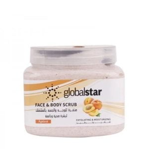 صنفرة المشمش الرائعة للجسم والوجه بحجم 500 مل من Global Star