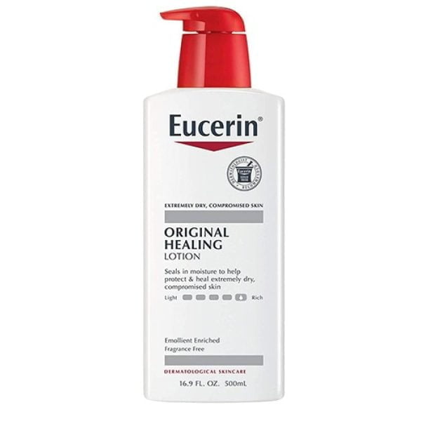 لوشن علاجي أصلي من Eucerin - ترطيب عميق للبشرة، 16.9 أونصة سائلة (500 مل)