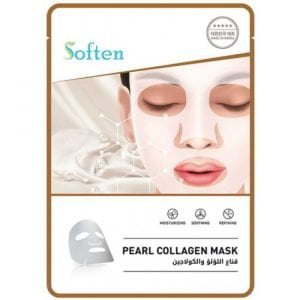 سوفتن قناع الوجه اللؤلؤ والكولاجين 25 جم