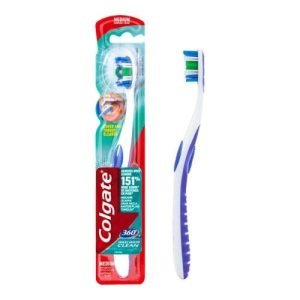 فرشاة أسنان 360 بشعيرات ناعمة لتنظيف عميق من كولجيت