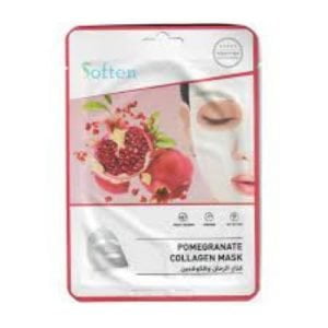 قناع البشرة بالرمان والكولاجين من سوفتن