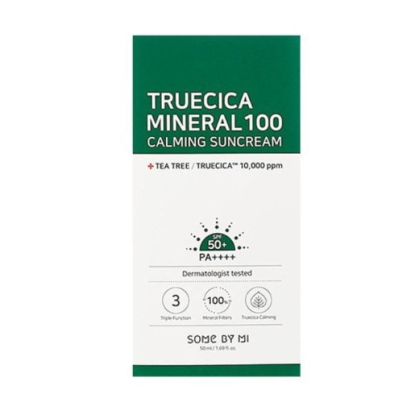 كريم الشمس Truecica Mineral Calming Tone-up Suncreamمل 50مل